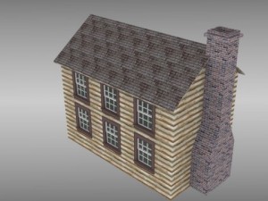 cabin Model 3D