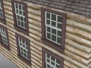 cabin Model 3D
