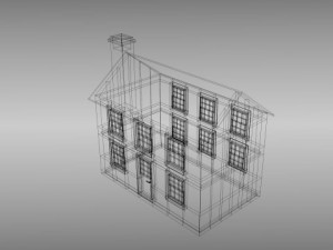 cabin Model 3D
