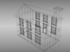 cabin Model 3D
