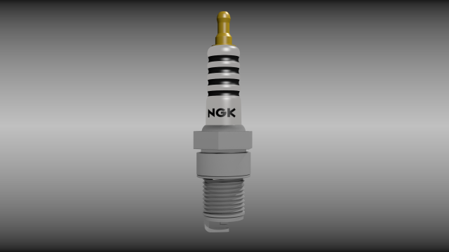 spark plug Modelo 3D .c4d .max .obj .3ds .fbx .stl .blend 