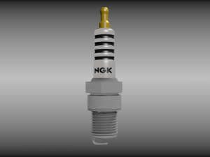 spark plug 3D Model