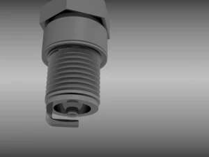vela de igni&ccedil;&atilde;o Modelo 3D