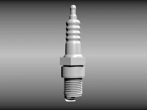 vela de igni&ccedil;&atilde;o Modelo 3D
