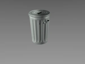 &ccedil;&ouml;p konteynırı 3D Model