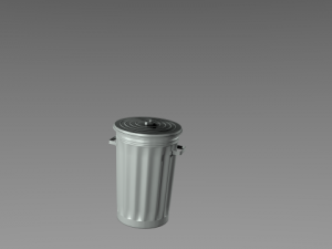 dumpster Model 3D