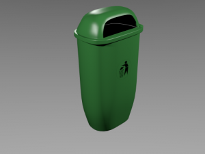 trash bin 3D Model