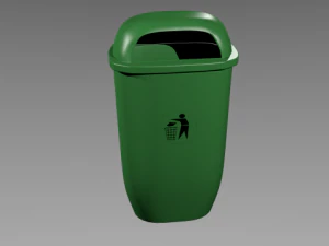 відро для сміття 3D Модель