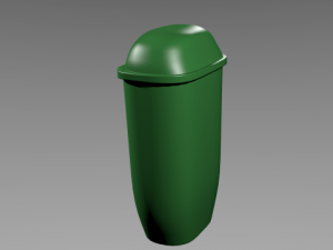 trash bin Modèle 3D