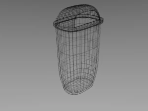відро для сміття 3D Модель