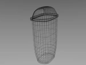 відро для сміття 3D Модель