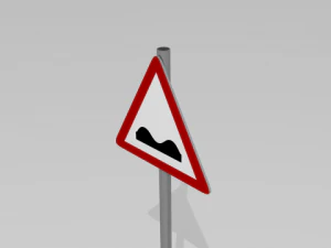 road sign pack 3D Model