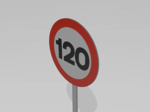 road sign pack 3D Model
