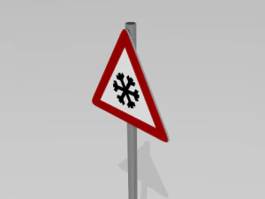 road sign pack 3D Model