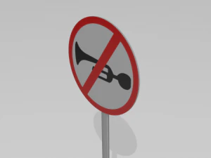 road sign pack 3D Model