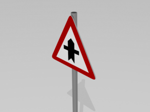road sign pack 3D Модель