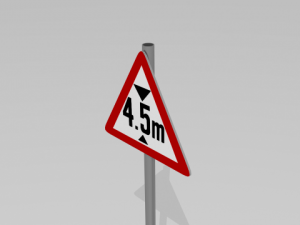 road sign pack 3D Модель