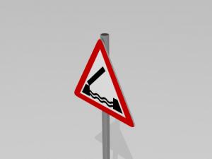 road sign pack 3D Модель