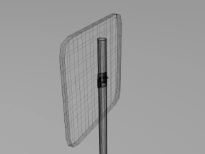 road sign pack 3D Model