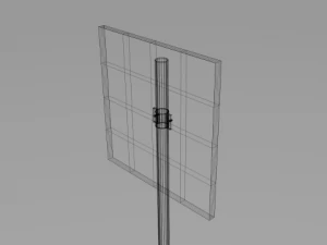 road sign pack 3D Model