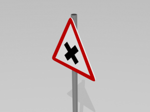 road sign pack 3D Модель