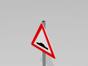 road sign pack 3D Model