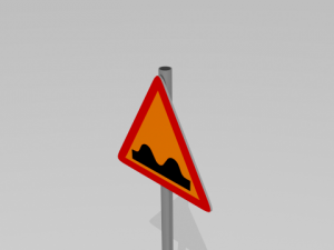 road sign pack 3D Модель
