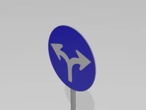 road sign pack 3D Model