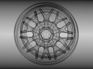 car rim pack 3D Model