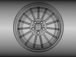 car rim pack 3D Model