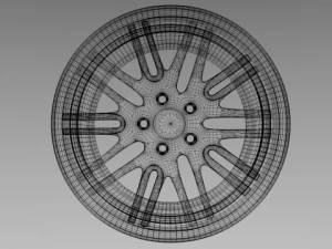 car rim pack 3D Model