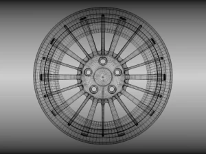 car rim pack 3D Model