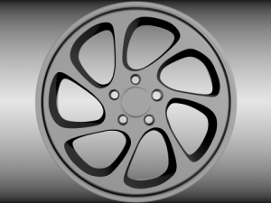 car rim pack 3Dモデル