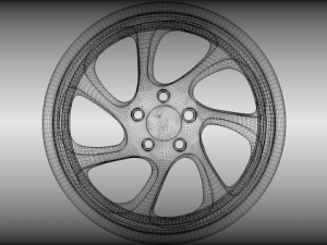 car rim pack 3Dモデル