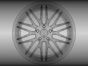 car rim pack 3D Model