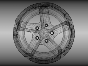 car rim pack 3Dモデル