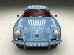 Porsche 356 Modello 3D