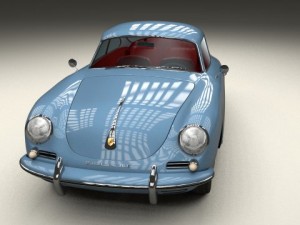porsche 356 3D Модель