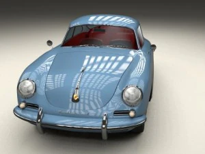 porsche 356 3D Model
