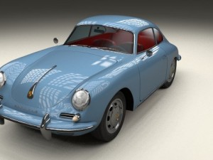 porsche 356 3D Модель