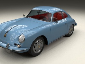 porsche 356 3D Модель