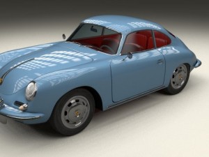 porsche 356 3D Модель