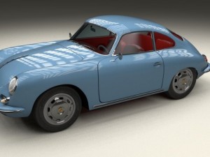porsche 356 3D Модель