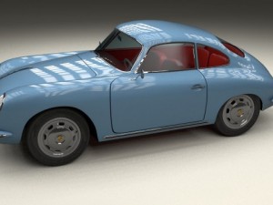 porsche 356 3D Модель