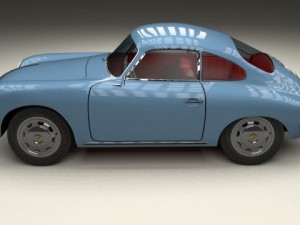 porsche 356 3D Модель