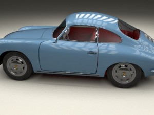 porsche 356 3D Модель