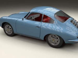 porsche 356 3D Модель