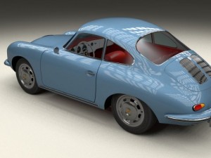 porsche 356 3D Модель