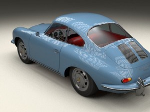 porsche 356 3D Модель