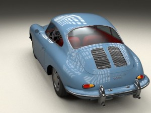 porsche 356 3D Модель